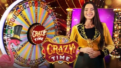 Crazy Time oyununun kapak görseli